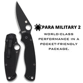 Para Military 2 blade made of CPM S45VN steel